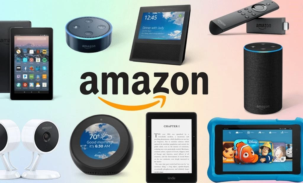 محصولات شرکت امازون