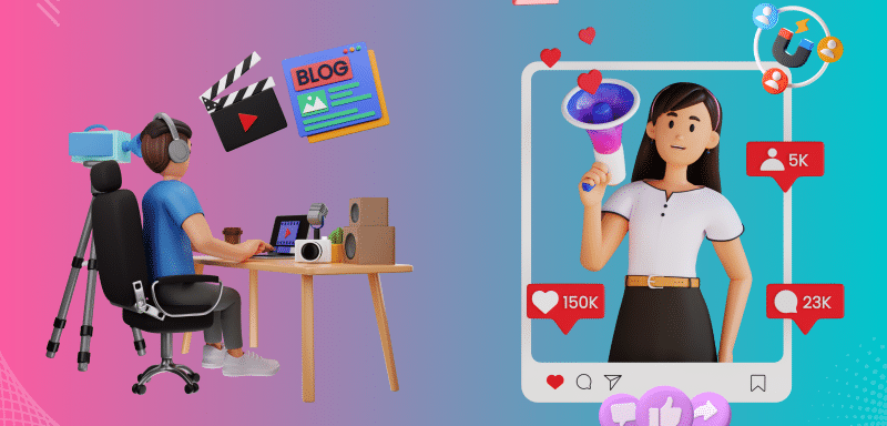 اینفلو‌ئنسری و بلا‌گری