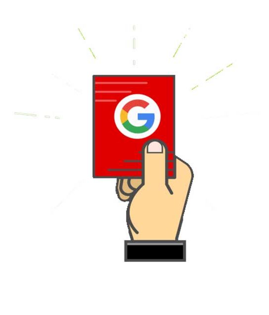 محتوایی که عموماً توسط گوگل شامل جریمه می‌شود